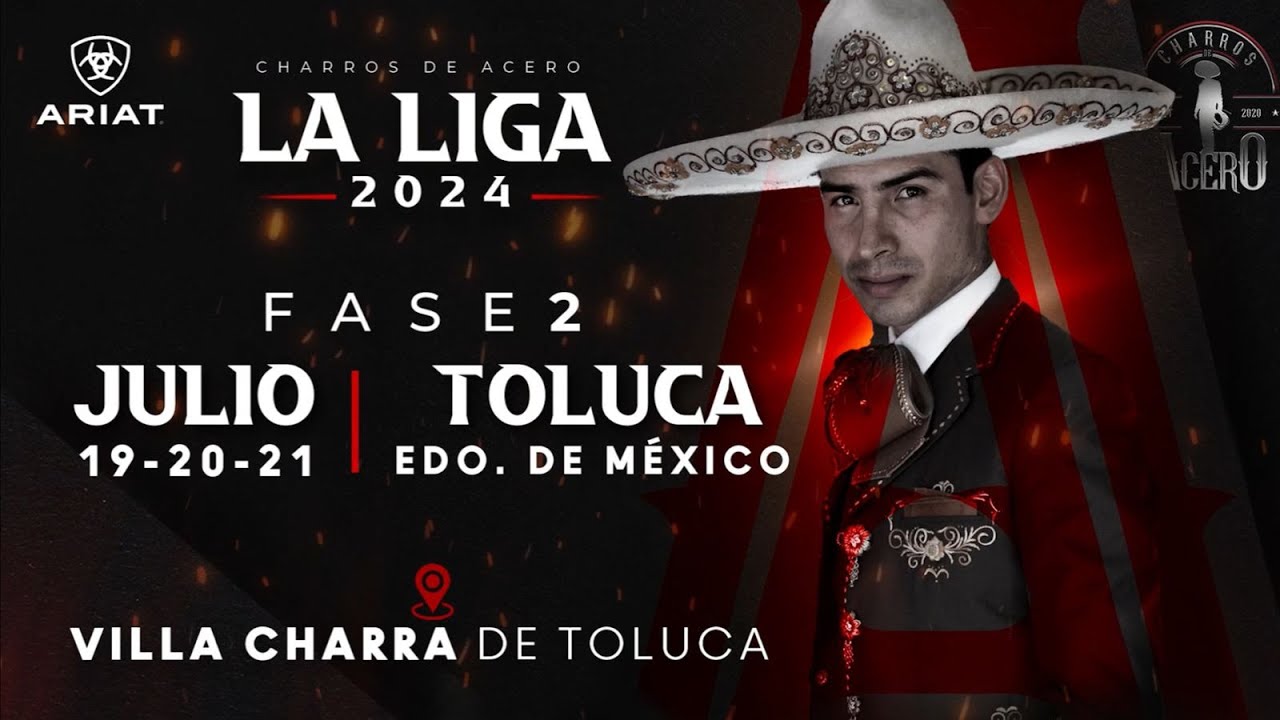C. Del Papaloapan vs Los 3 Potrillos -  F2 EDOMEX Charros de Acero 