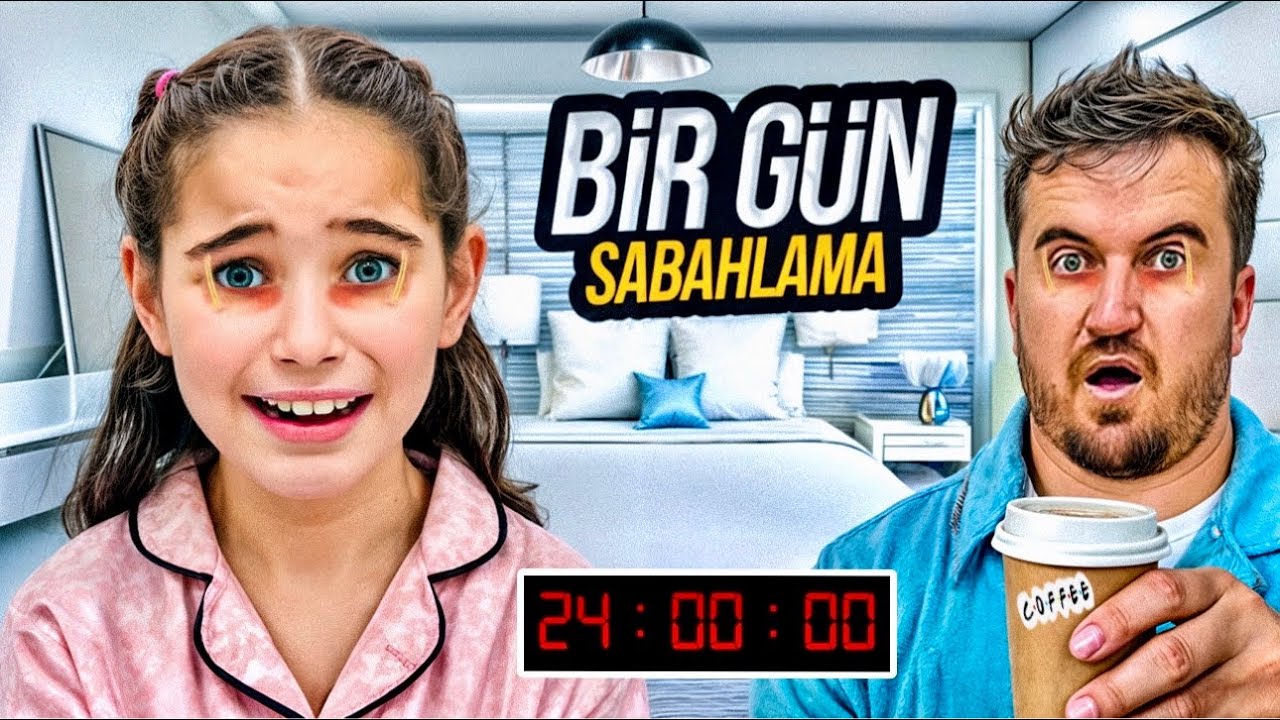 ELİF SİNEM TÜM GECE SABAHLAMA VLOG !! 24 SAAT UYUMADIK !!