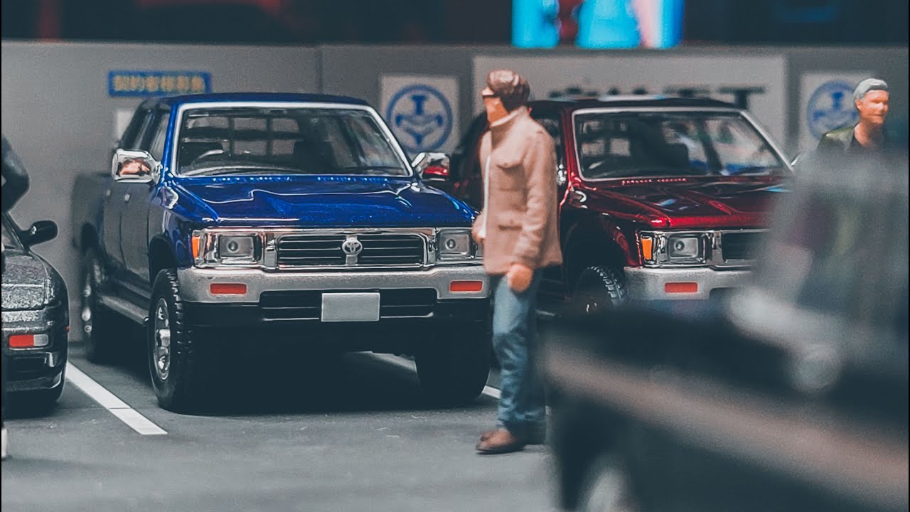 TOMYTEC LV-N255a | Toyota HILUX 4WD Pick-up Double Cab SSR