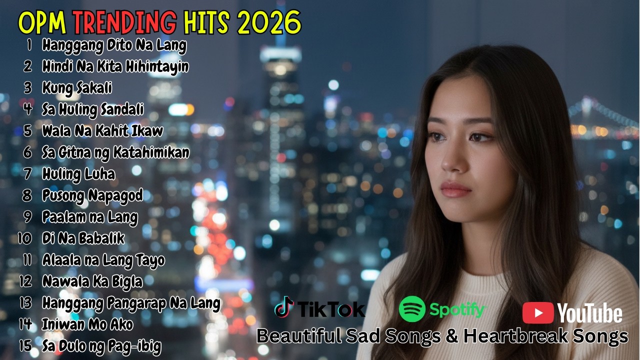 Filipino Pop Ballads Playlist 2026 | Beautiful Songs to Feel When Love Hurts Deeply