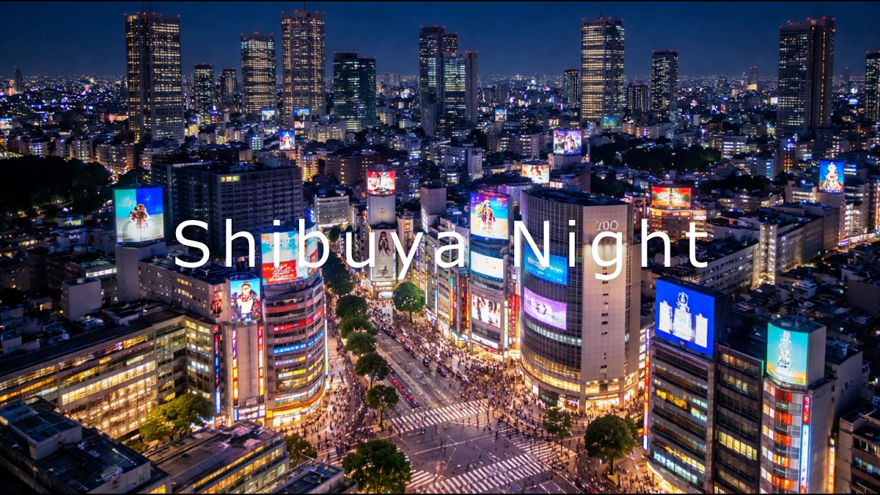 【80's】City POP songs- Shibuya Night-Lost Gems