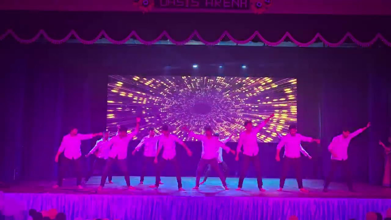 Freshers boys dance 🔥🔥 2025 S-vyasa university 