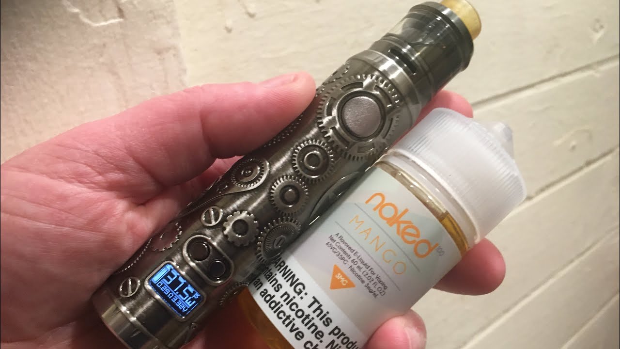 Mango aka Amazing Mango by Naked100 eliquids! Is it Amazing? I&rsquo;ll let you know 🤔