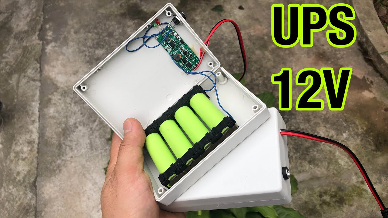 ИБП 12 В для роутера WiFi и камеры