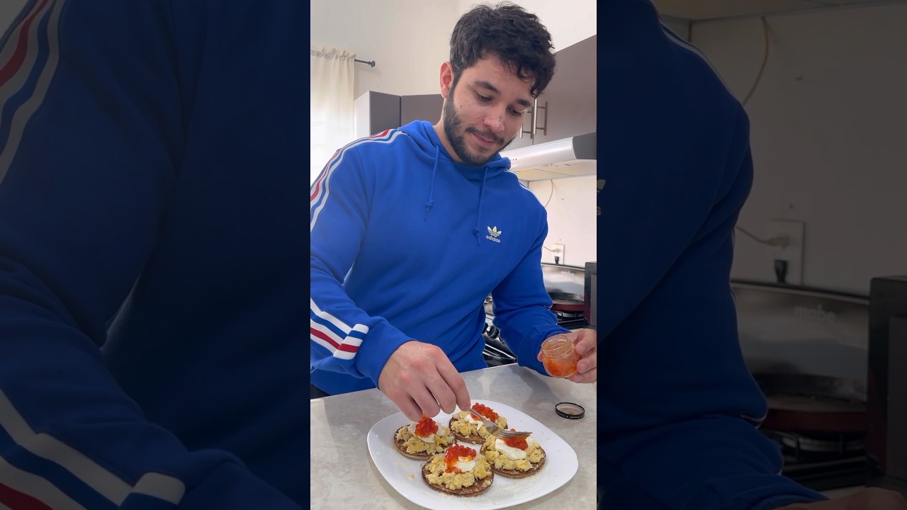 Probé caviar por primera vez 🤯😳