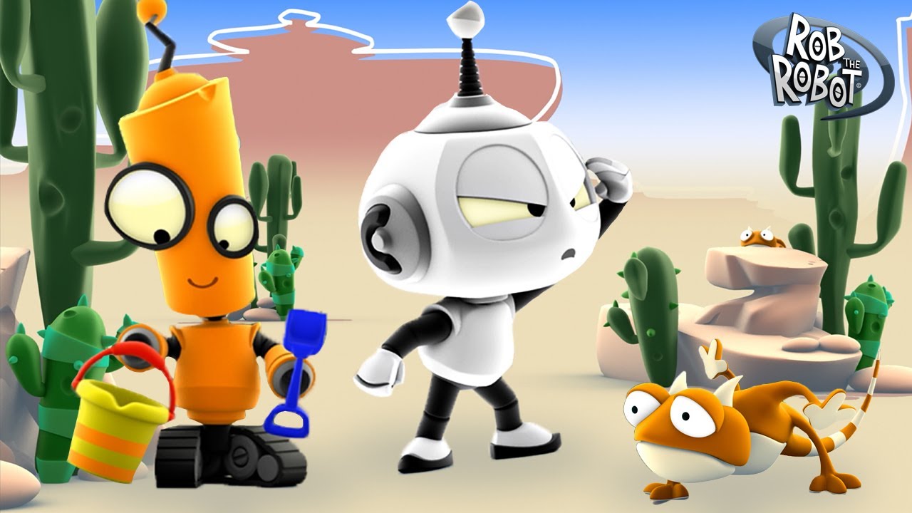 A Shore Thing in Space! | Rob the Robot | Kids Educational Cartoons