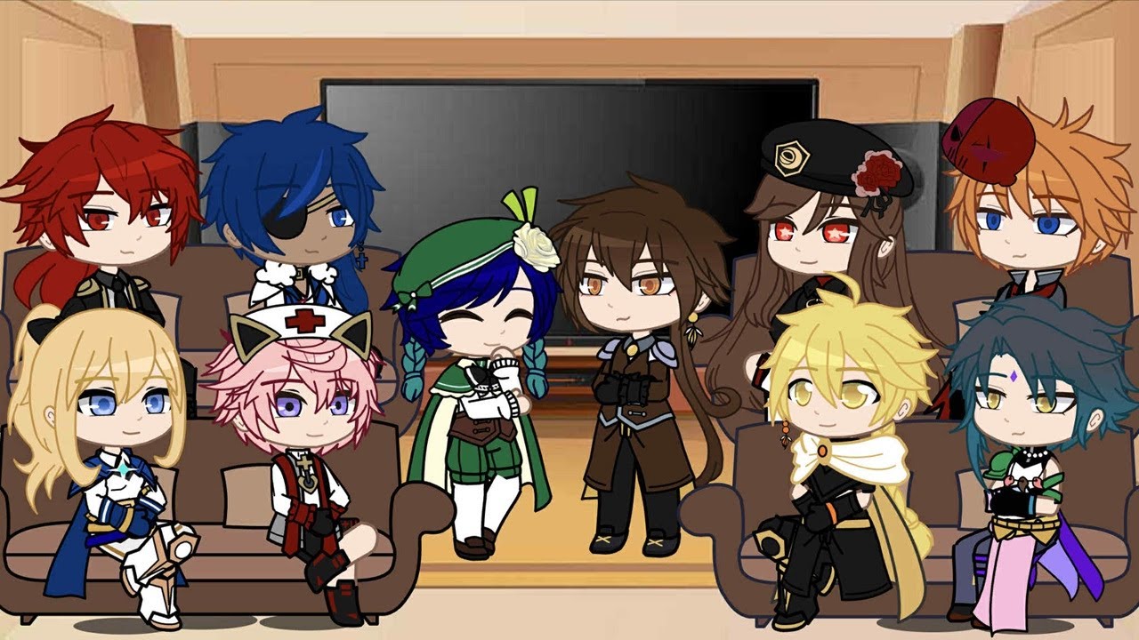 Genshin Impact: Mondstadt and Liyue Characters React to Zhongli and Venti (Zhongven)