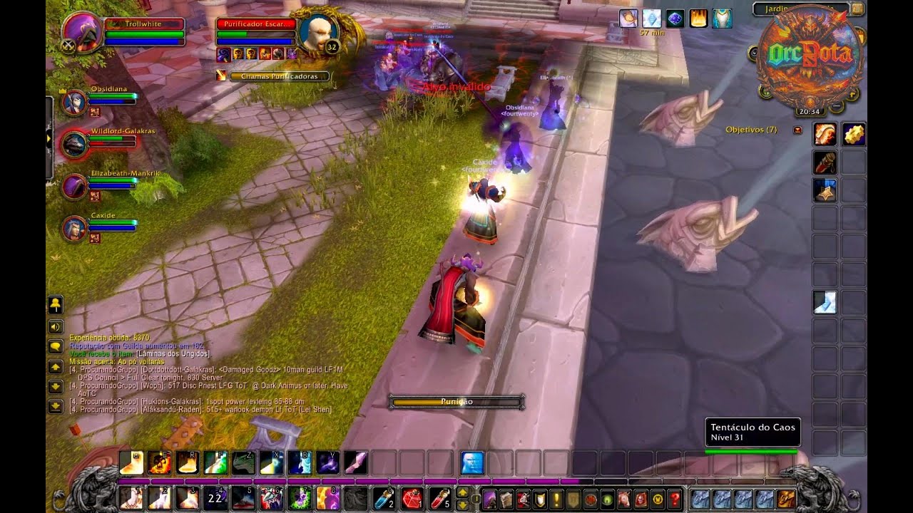 World of Warcraft Classic Pandarian DG Monastério Escarlate completo pt 5/5