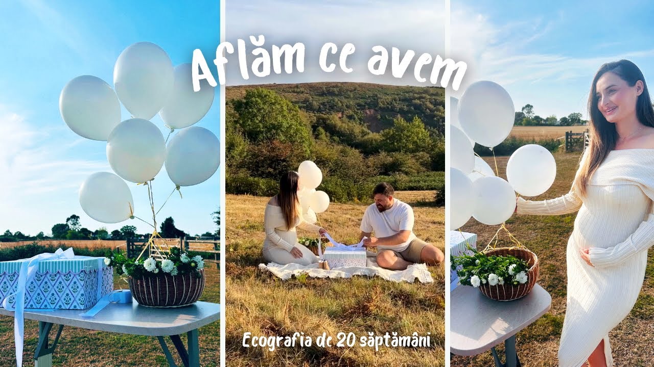 Ecografie 20 săptămâni 🤰Decorul pentru Baby Gender Reveal | Fetiță sau Băiețel?! 💖💙
