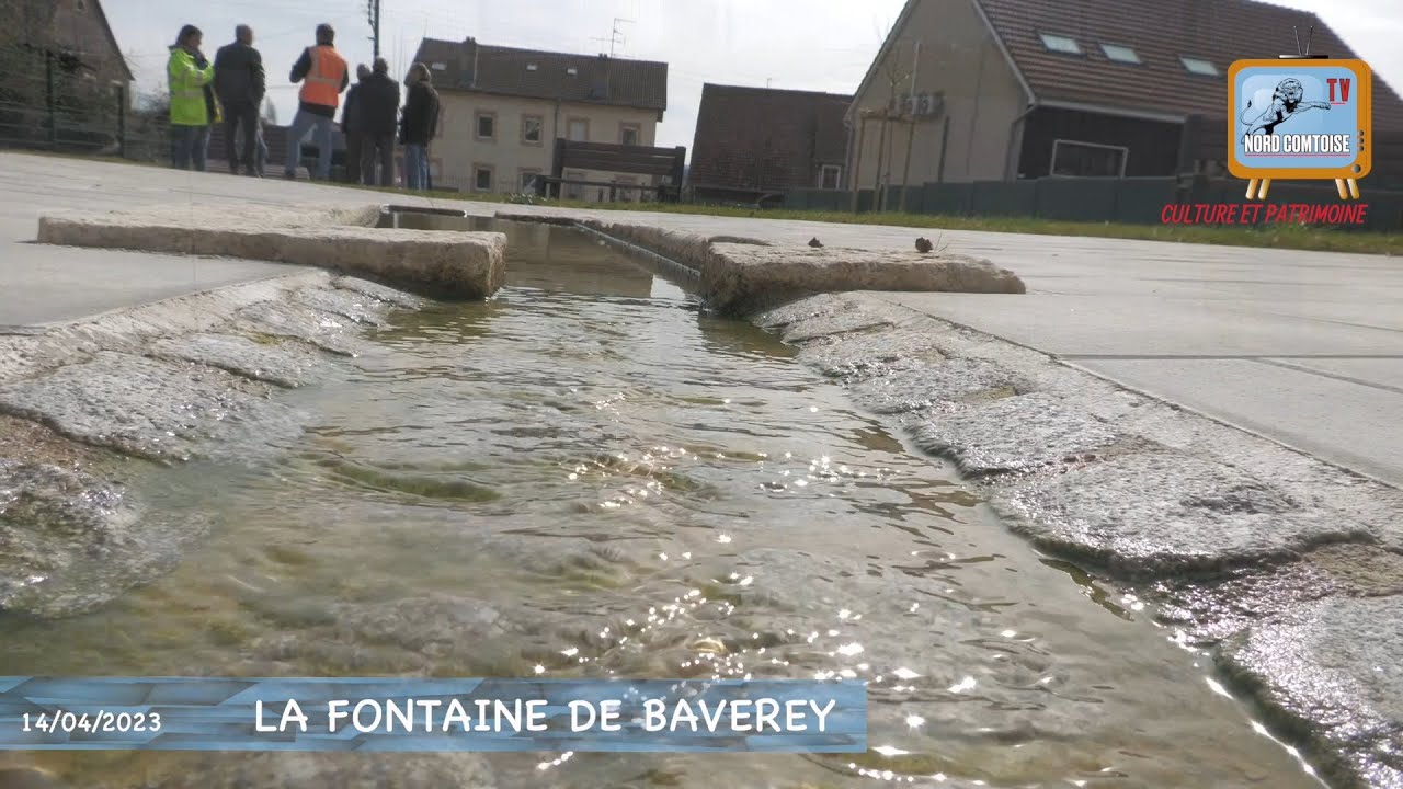 CULTURE ET PATRIMOINE NORD COMTOISE TV LA FONTAINE DE BAVEREY  VIEUX CHARMONT(25)