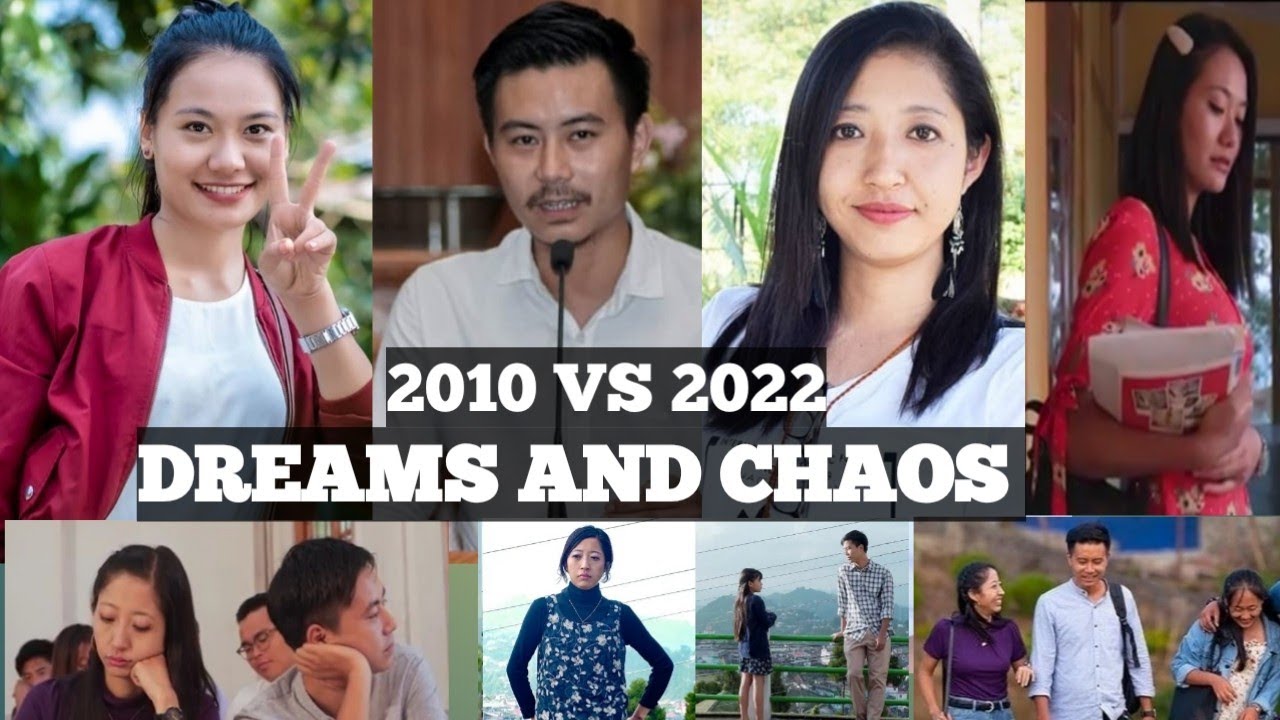 DREAMS AND CHAOS |  Comparison between 2010 and 2022 | @aienamri 🌺Sentilong Ozukum