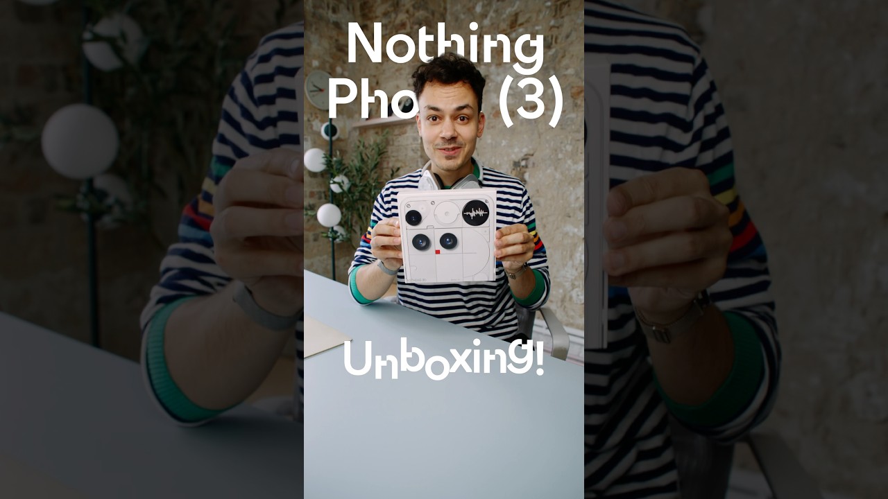 Nothing Phone (3) - Mein Ersteindruck und Unboxing!