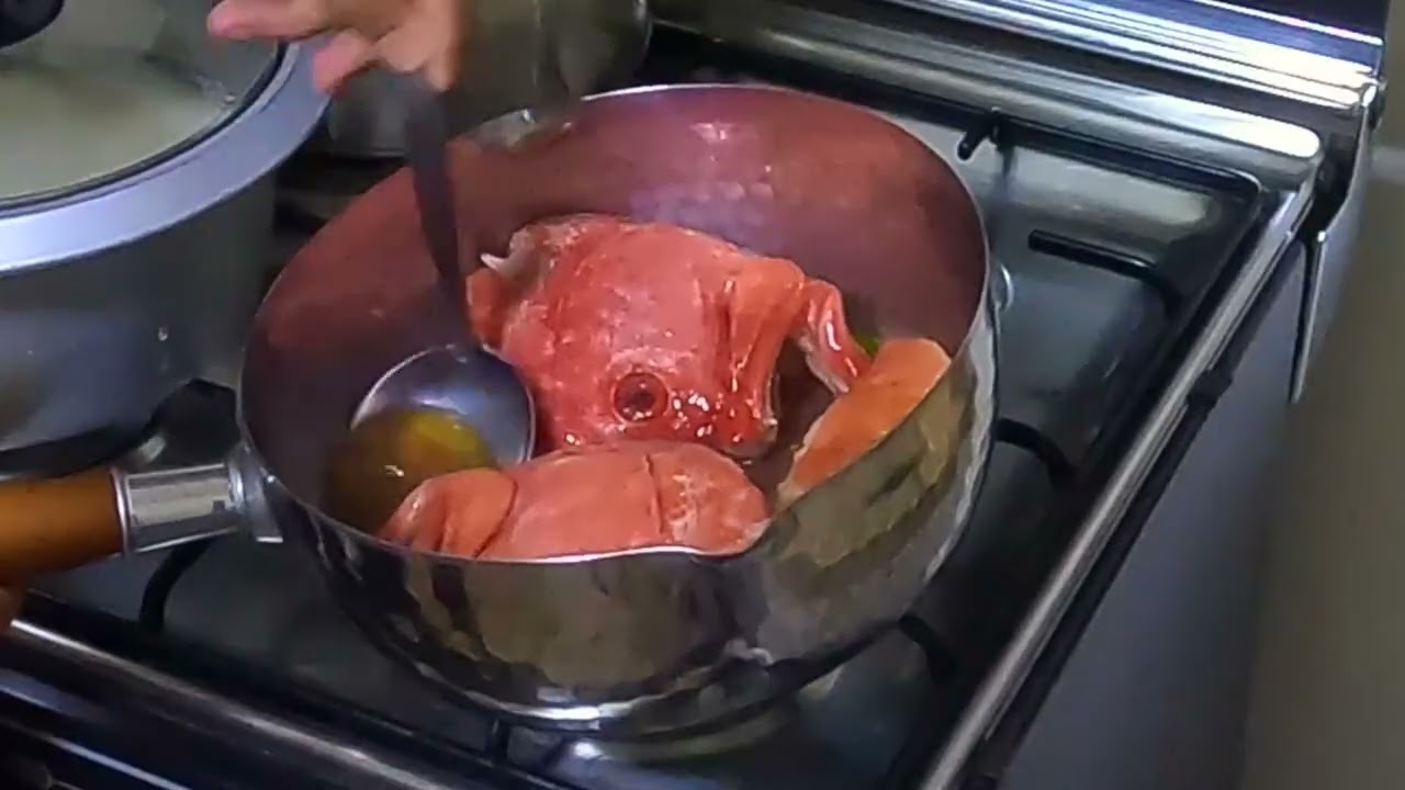 Simmered Grouper Head (Start to Finish)