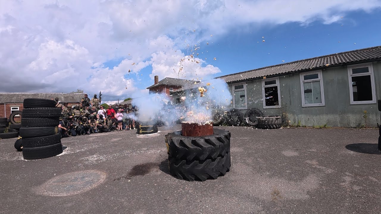 CRAZY Birthday Game Day! 🔥 Southcoast CQB with the Wolverine DIG-1 - Exploding cakes