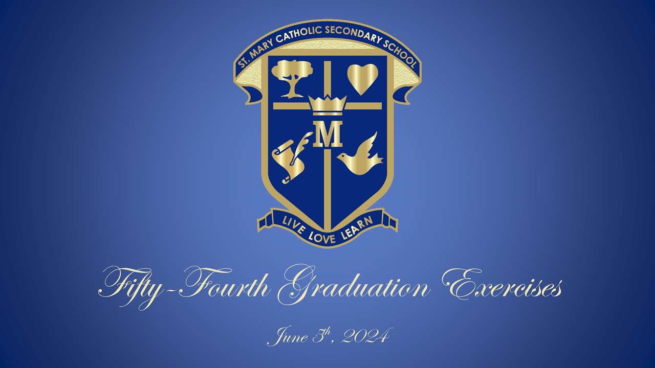 St. Mary Catholic Secondary School 2024 Graduation Ceremony