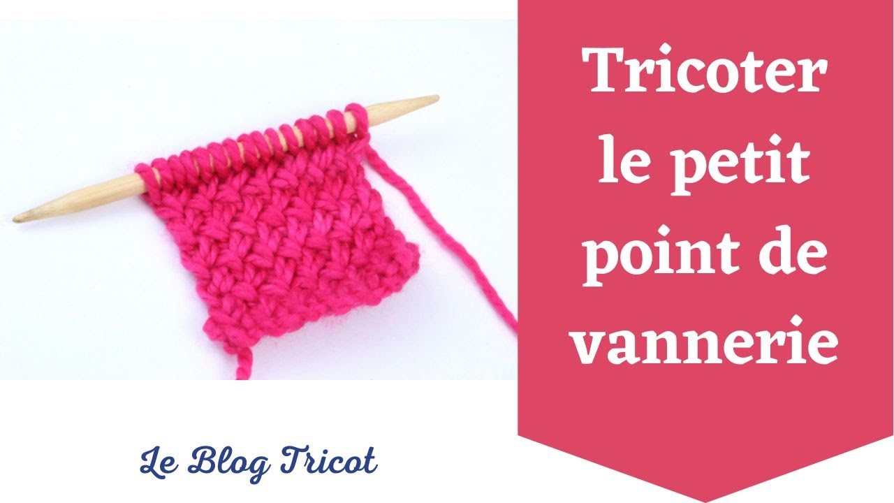 Le petit point de vannerie - Un joli point fantaisie croisé - Assez Facile