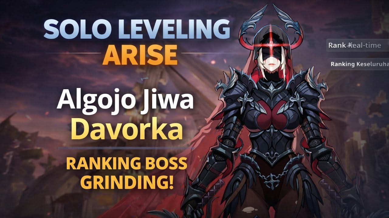 GILA‼️ Algjo Jiwa Davorka TUMBANG CEPAT | Ranking Boss Solo Leveling Arise