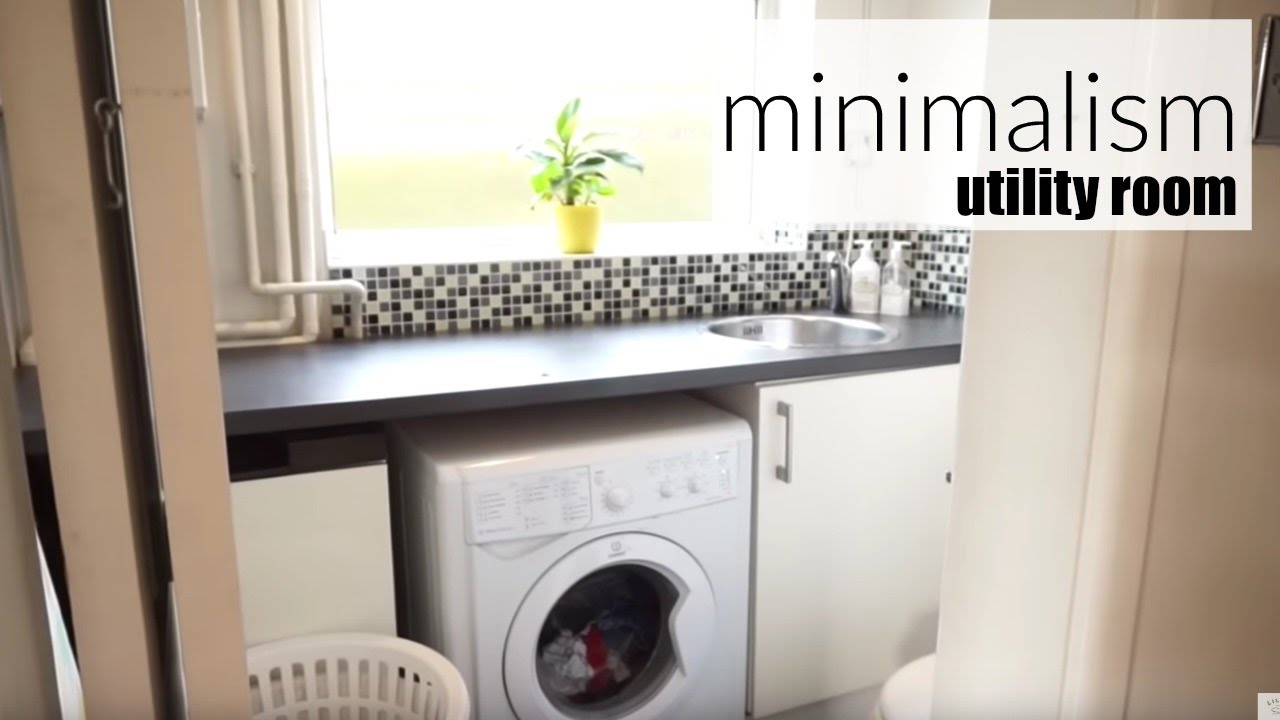 MINIMALISM | UTILITY ROOM DECLUTTERING AND ORGANISING