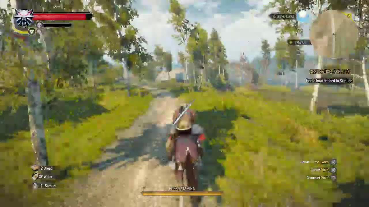 The Witcher 3 Full-length game play and The D lC part 13