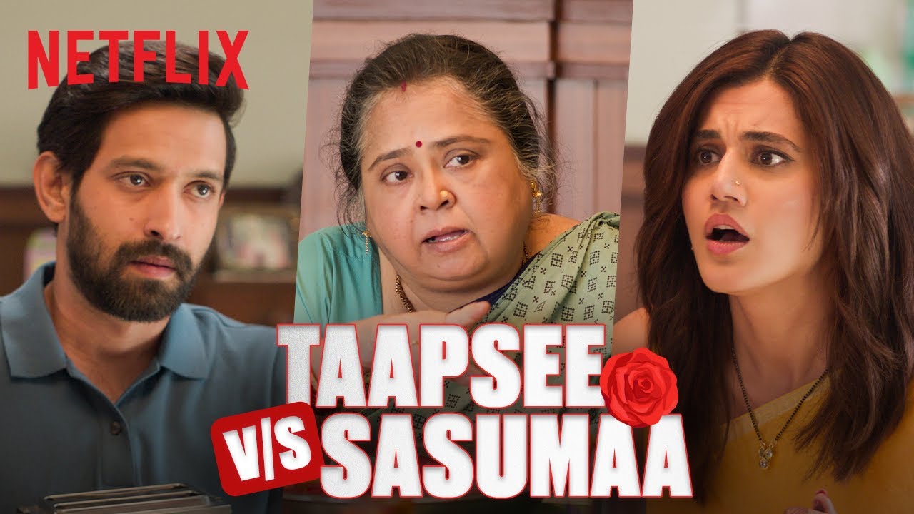 Taapsee's AWKWARD Argument With Her Mother-In-Law Leaves Vikrant RED-FACED🤭🤣| #HaseenDillruba