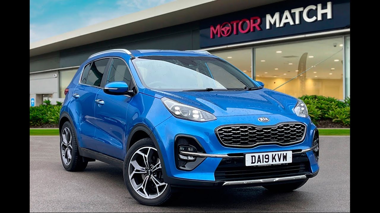 Used Kia Sportage GT-Line 1.6CRDi 134PS in Flame Blue - DA19KVW - Motor Match Crewe
