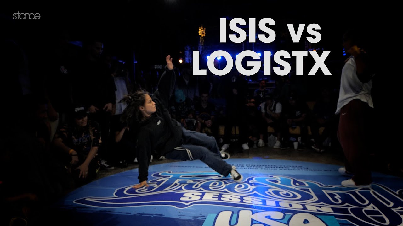 ISIS vs LOGISTX [bgirl final] // stance // FREESTYLE SESSION USA 1v1 - 2021