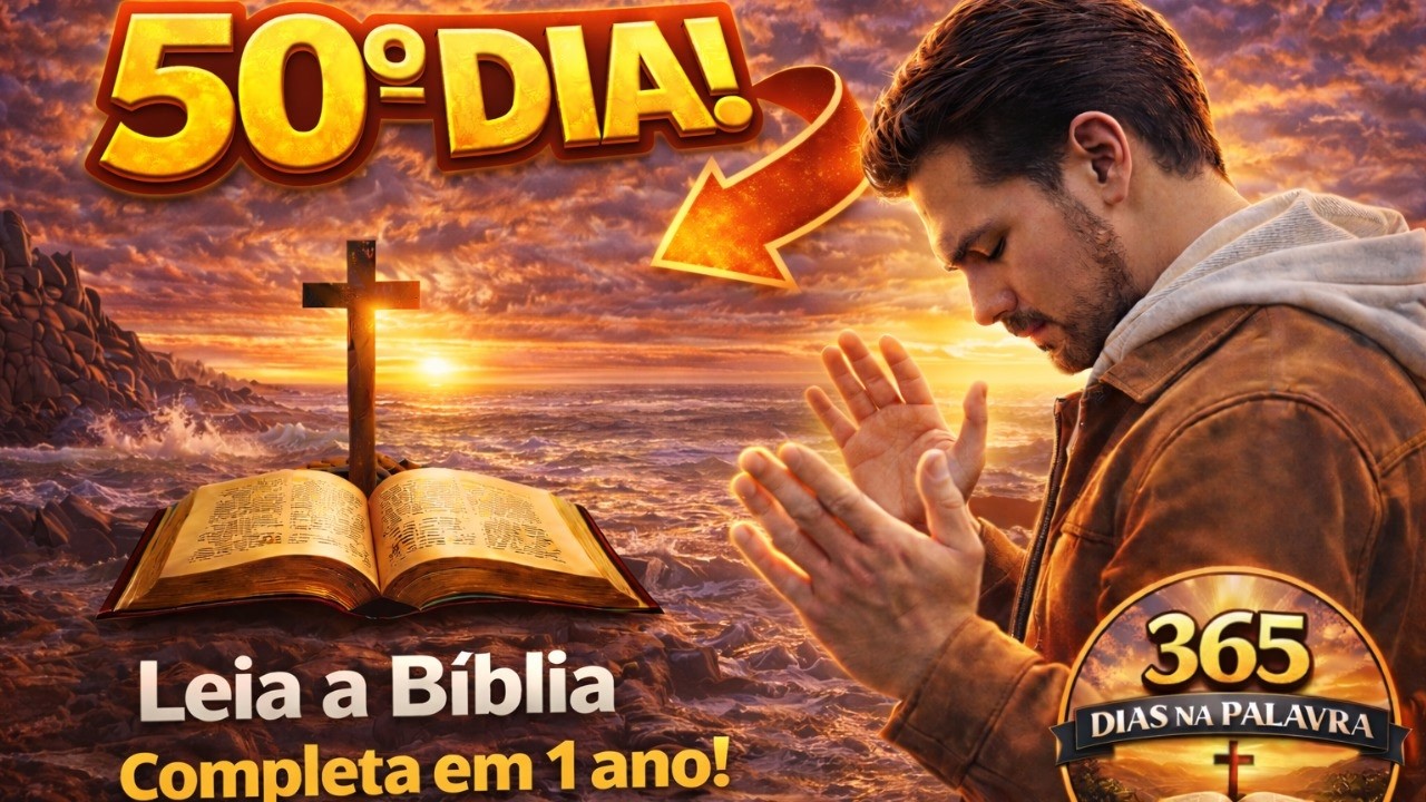 Leia a Bíblia Completa em 1 Ano | Dia 50 – 365 Dias na Palavra