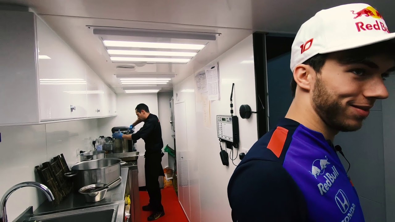 [#HondaRacingF1] The Power of Hospitality #GaslyTours/Honda F1チームインタビュー ピエール・ガスリー編(ホスピタリティー紹介)