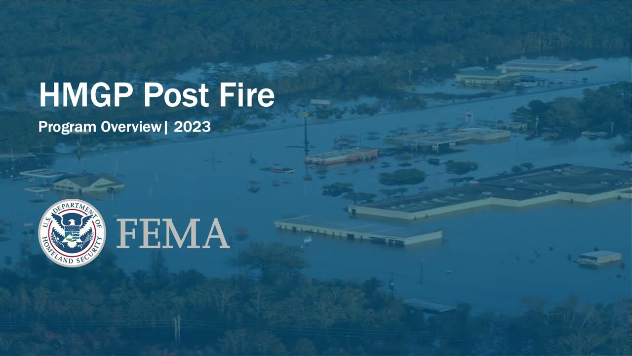 The HMGP Post Fire Program