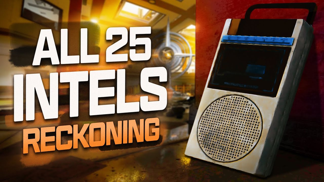 Reckoning ALL Intel Locations - Black Ops 6 Zombies Intel Guide