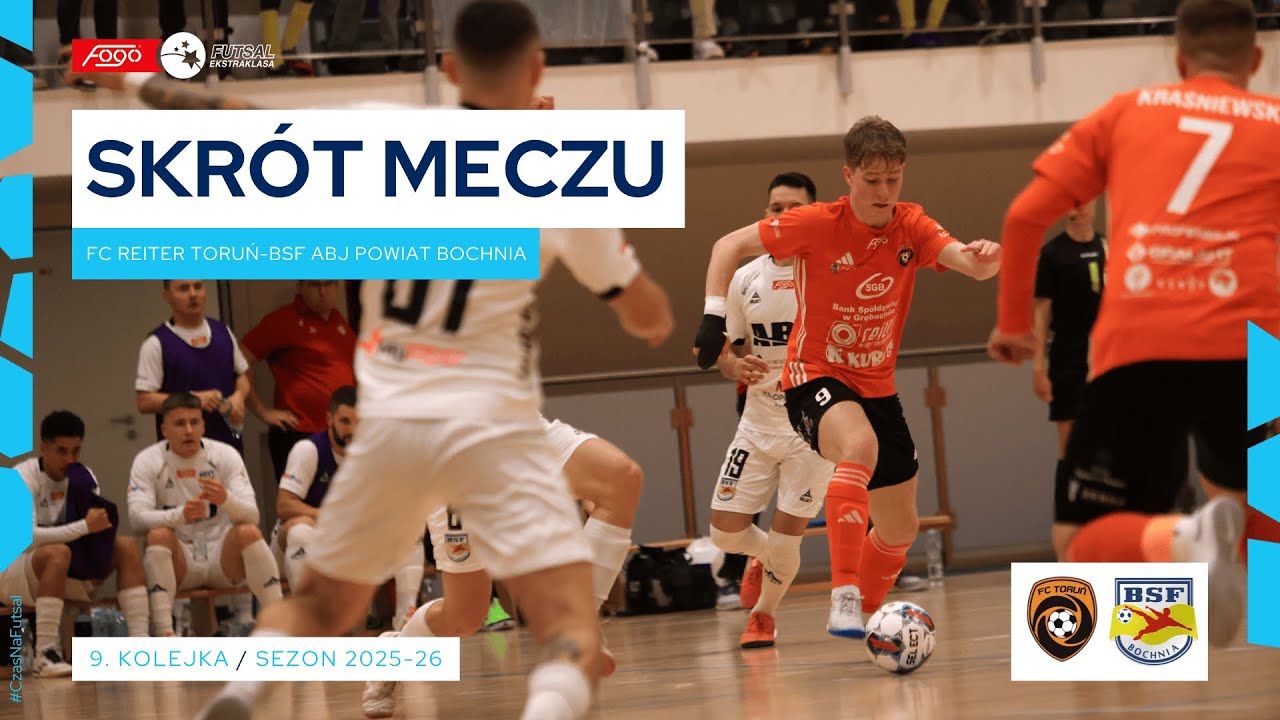 FC Reiter Toruń - BSF ABJ Powiat Bochnia 2:1 SKR&Oacute;T | 9. kolejka (2025/26)