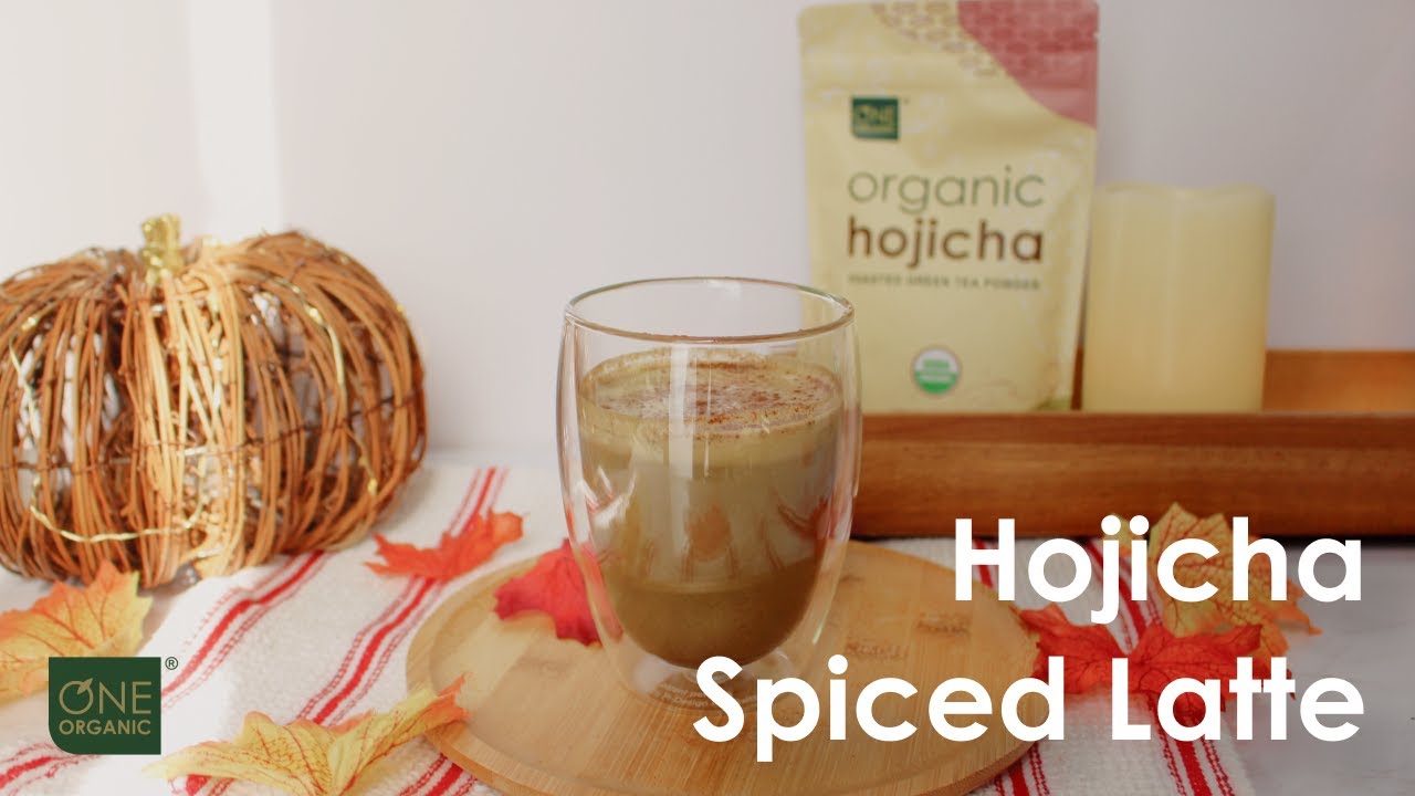 Hot Hojicha Spiced Latte Recipe