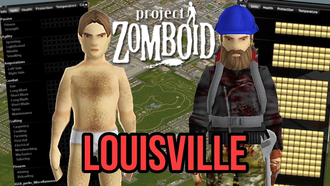 The Louisville Zero To Hero Trait Challenge | Build 42 Project Zomboid