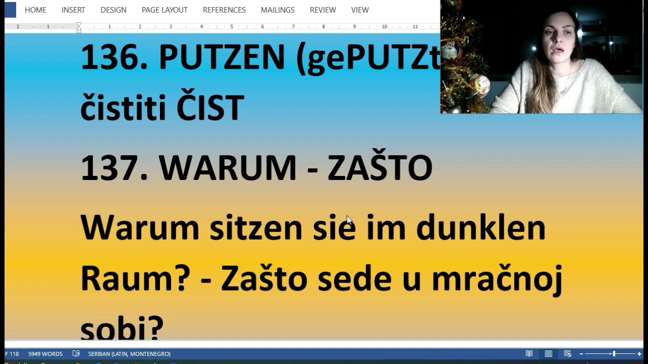 NEMAČKI ZA POČETNIKE REČNIK br 2| REČI OD BR.101 DO 200 | SVE NEMAČKE REČI KOJE TREBA DA ZNATE