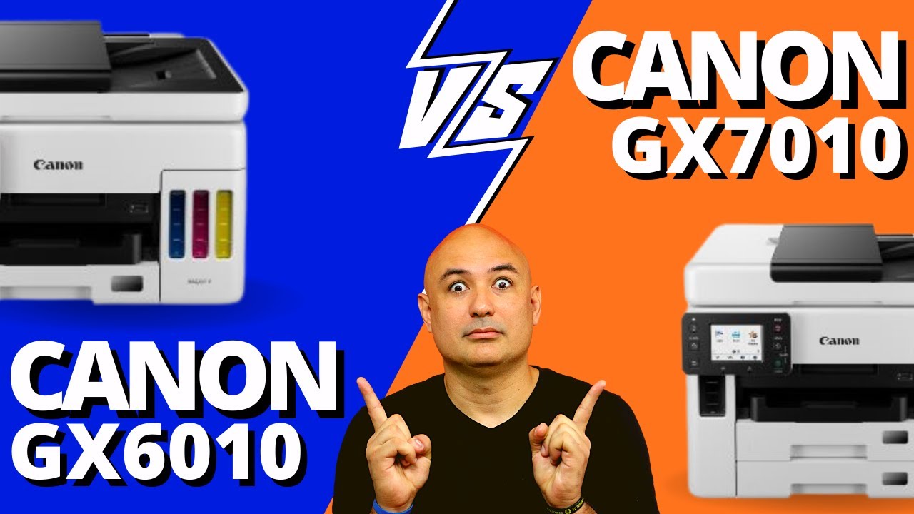 Canon GX6010 ou Canon GX7010 qual multifuncional tanque de tinta é melhor?