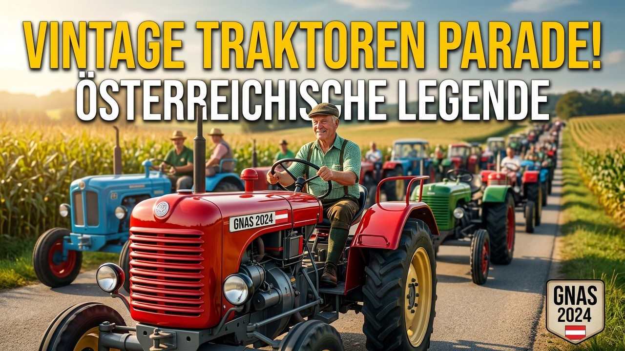 Classic Tractors in Motion | Steyr Gnas Rally
