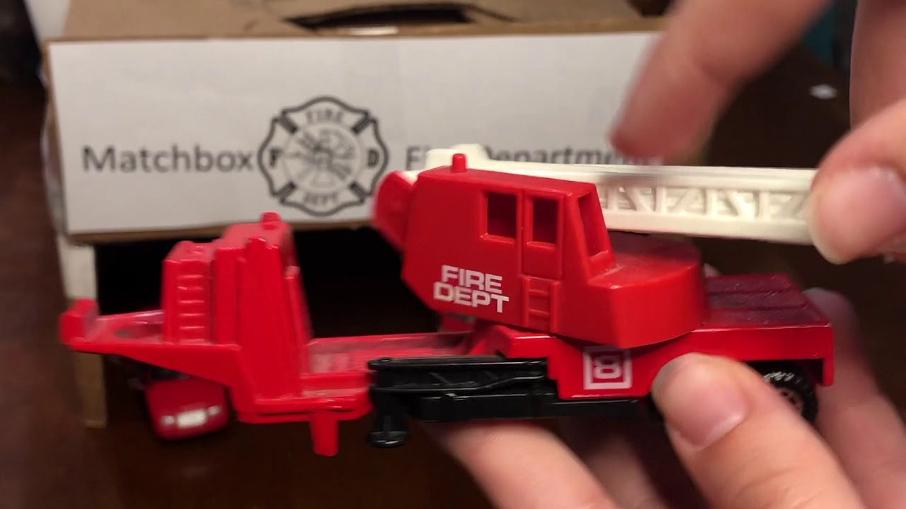 Matchbox fire station no8