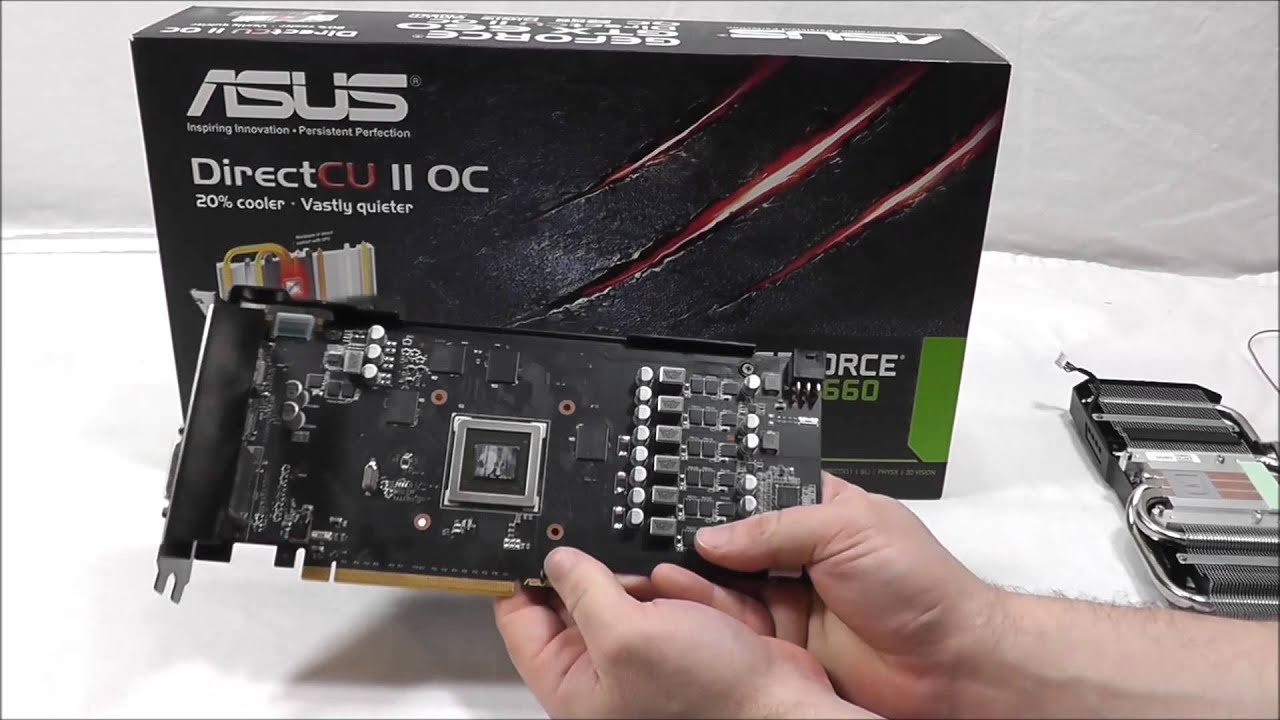 ASUS GeForce GTX 660 DirectCU II OC Edition Unboxing + Overview + Benchmarks *Updated*