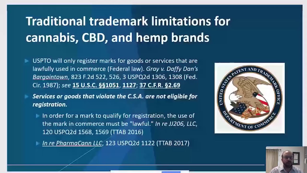 Trademark Protections for Cannabis, Hemp, and CBD Brands