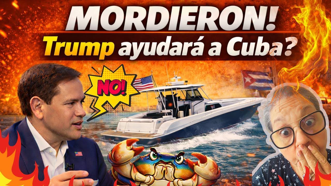 🔥TODO sobre la LANCHA‼️Conversa MARCO con el 🦀? TRUMP TIRO UNA DURA 💥y nos poner nerviosos !