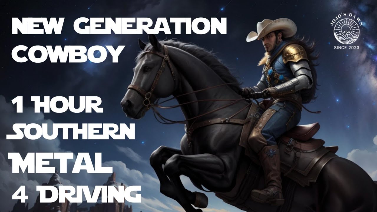 New Generation Cowboy - 1 Hour Southern Metal for Driving (Metalcore, Heavy Metal)