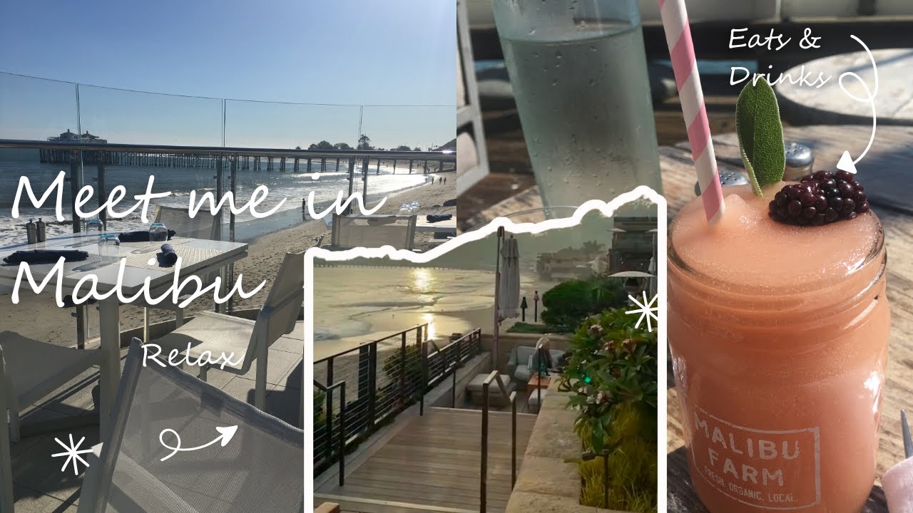 Travel VLOG: Soft Life Relaxing in Malibu|Malibu Beach Inn|Surfrider Malibu Inn| Carbon Beach|