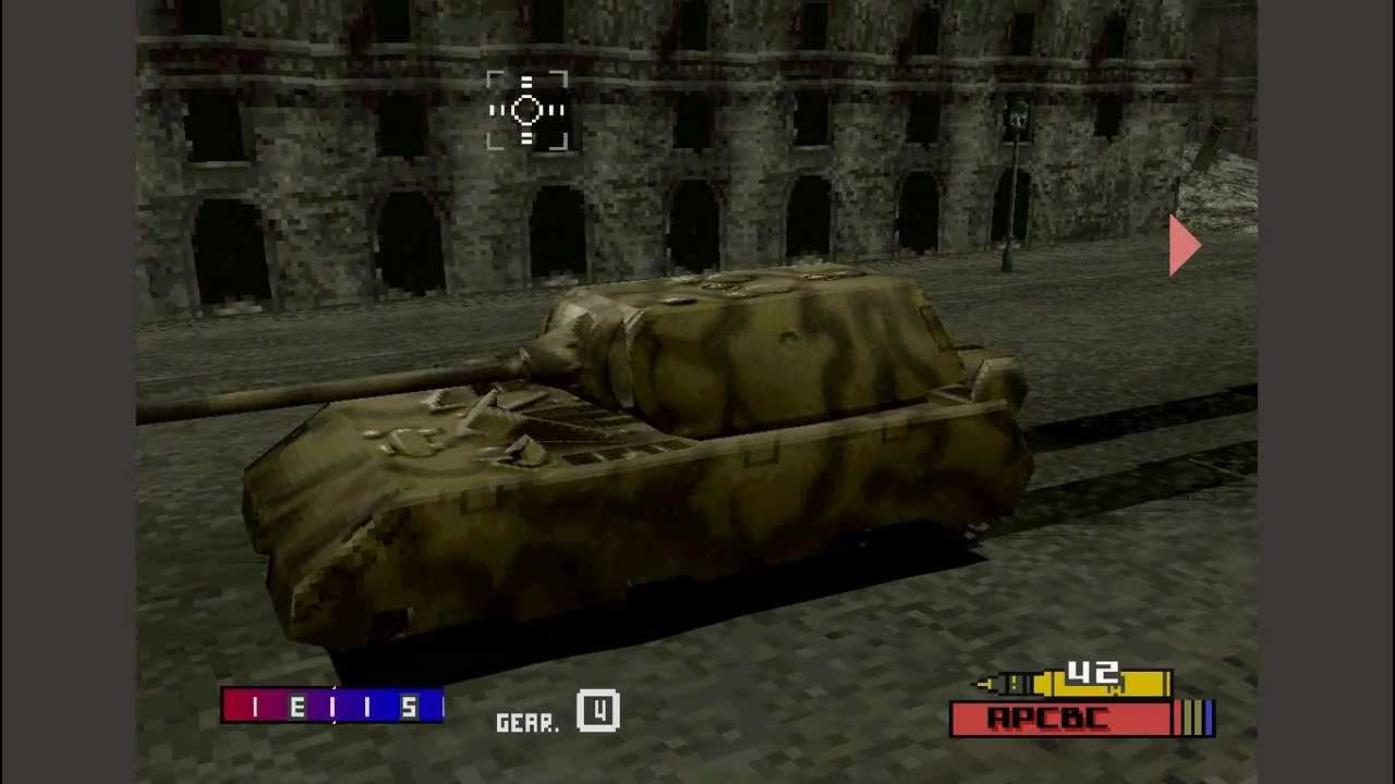 Maus нагибает в Panzer Front.