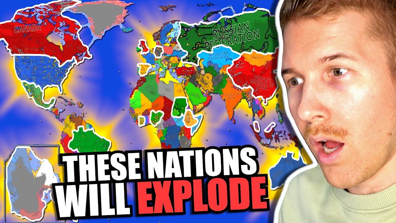 I Turned Countries Into Ticking Time BOMBS About to Explode! (World War Simulator)
