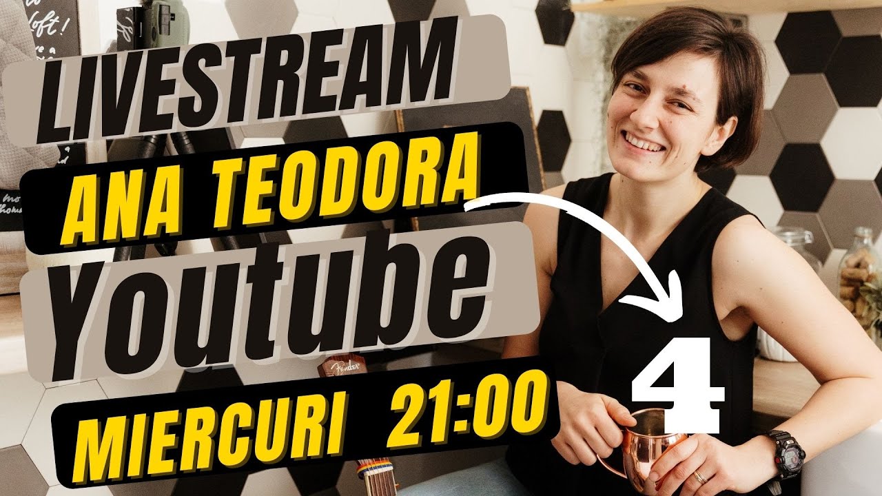 Ana Teodora LIVE #7 | Miercuri cantam | ora 21:00