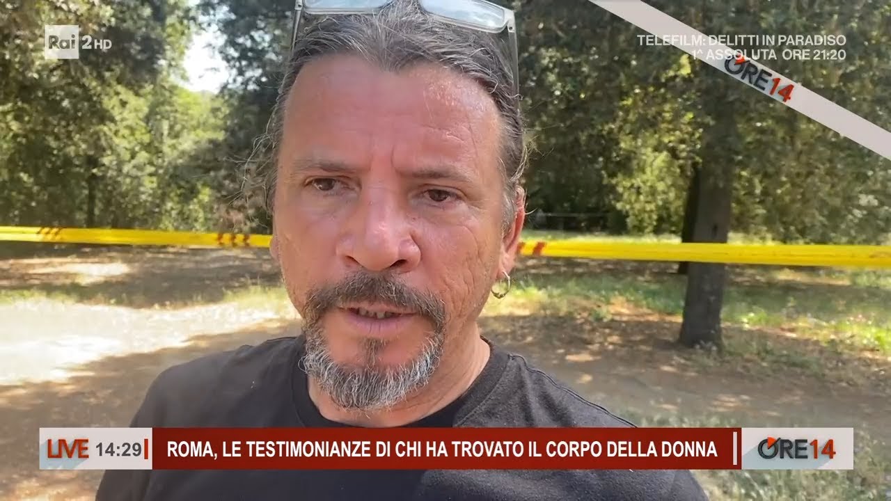 Giallo Villa Pamphili, parla l'uomo che trovato il corpo della donna - Ore 14 del 09/06/2025