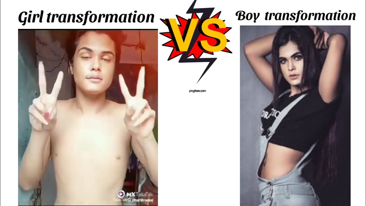 Girl vs boy transformation tiktok monti roy #montiroy #memes  বিন্দাস ভিডিও