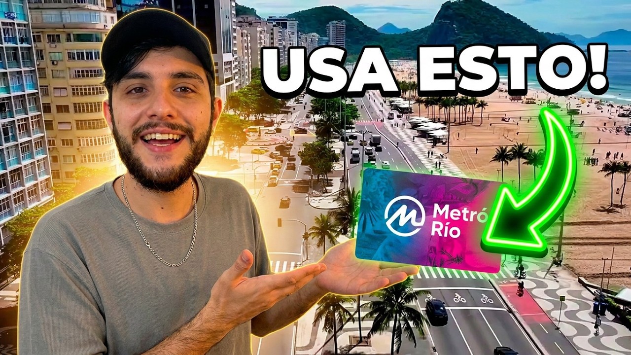 Cómo MOVERTE en Río de Janeiro | Todo lo que DEBES saber 🇧🇷