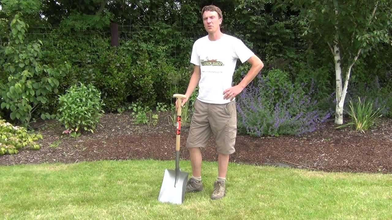 Short Handled Square Shovel