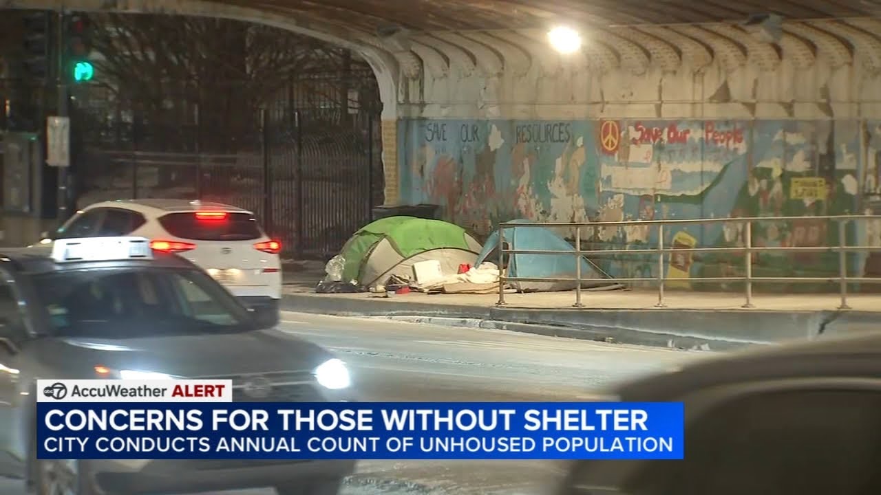 Chicago conducts annual count of unhoused population amid extreme cold